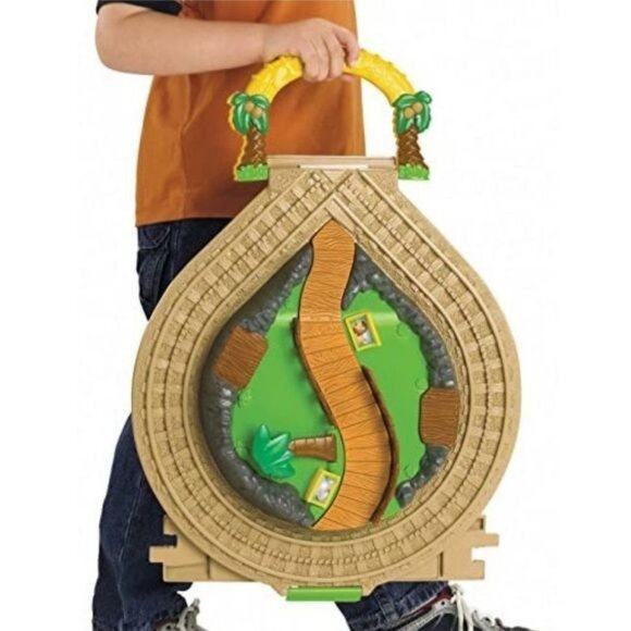 Fisher Price GeoTRAX On-The-Go-Zoo Portable Railway Train Set - Picture 8 of 9